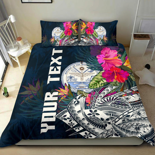 Marshall Islands Custom Personalised Bedding Set - Summer Vibes