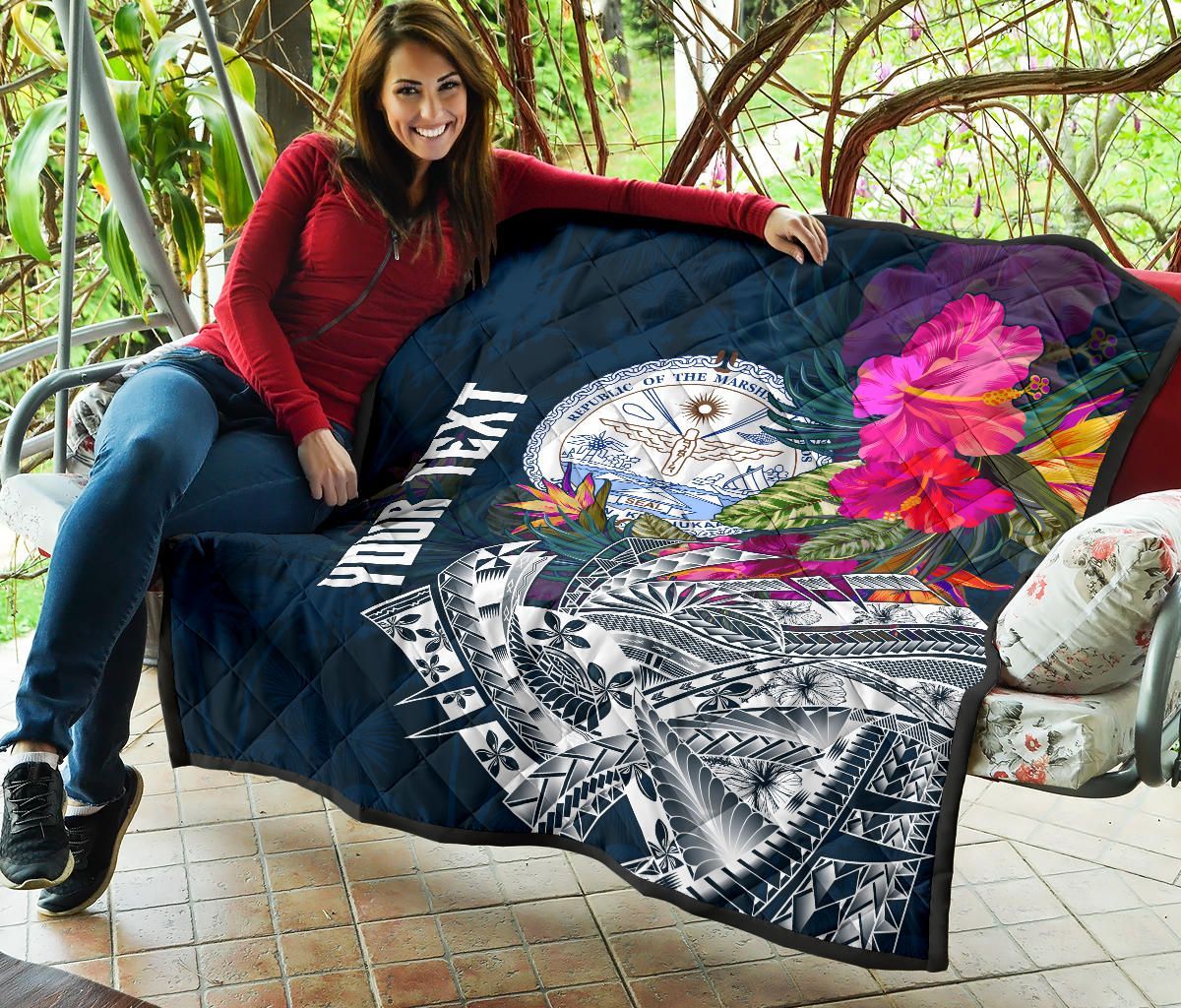 Marshall Islands Custom Personalised Premium Quilt - Summer Vibes