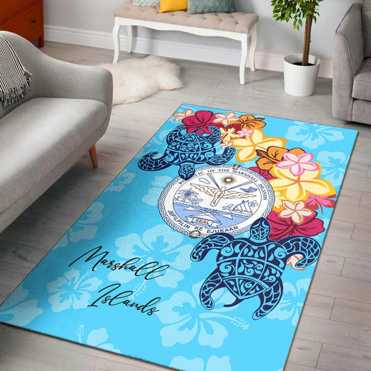 Marshall Islandss Area Rug - Tropical Style