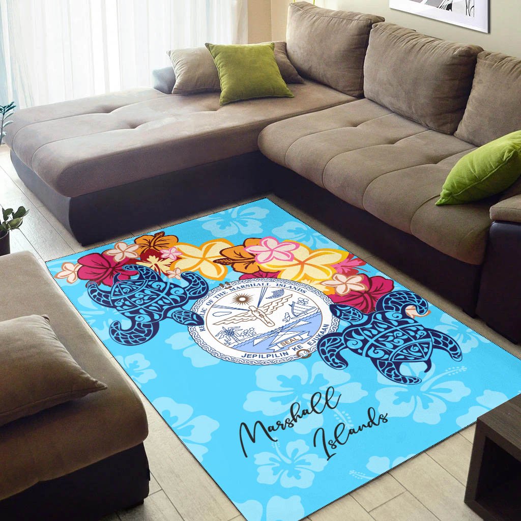 Marshall Islandss Area Rug - Tropical Style