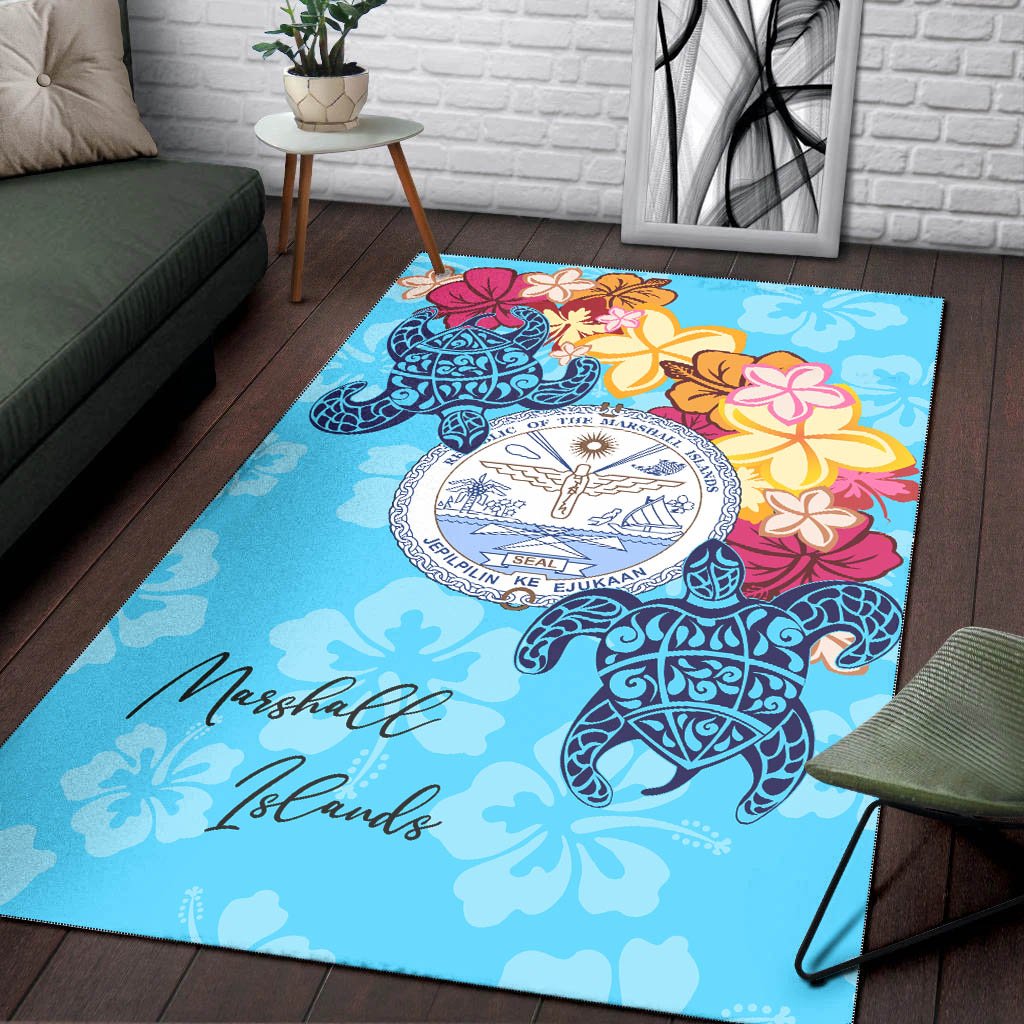 Marshall Islandss Area Rug - Tropical Style