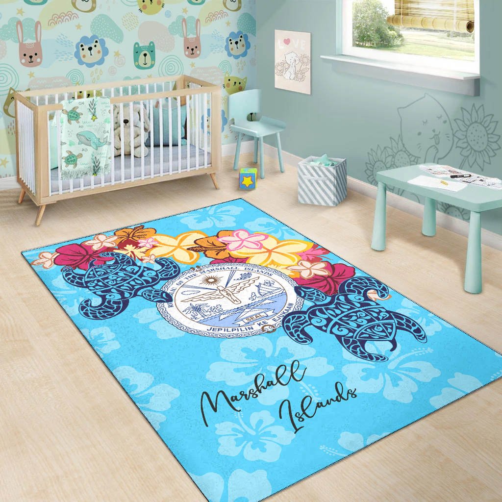 Marshall Islandss Area Rug - Tropical Style