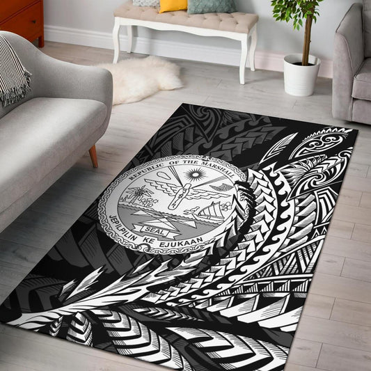 Marshall Islands Area Rug - Wings Style