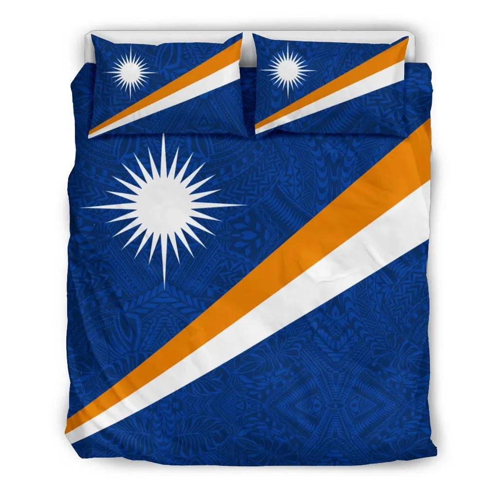 Marshall Islands Duvet Cover Set - Micronesia Style