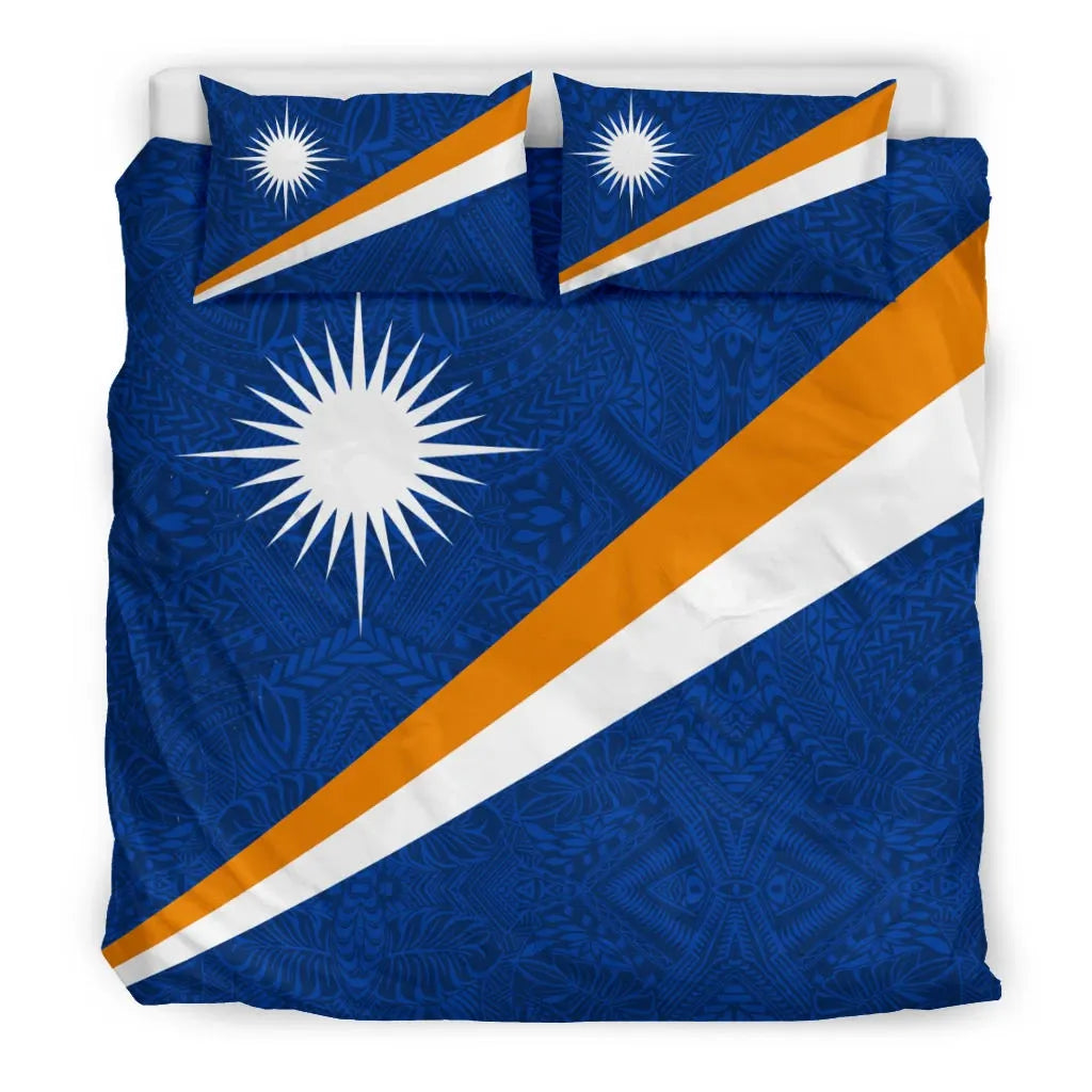Marshall Islands Duvet Cover Set - Micronesia Style