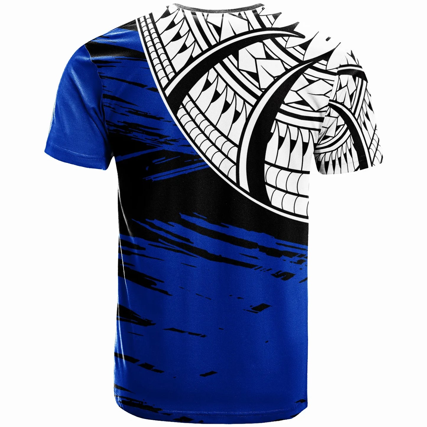 Marshall Islands Custom Personalised - T- Shirt - Marshall Islands Flag Style With Claw Pattern