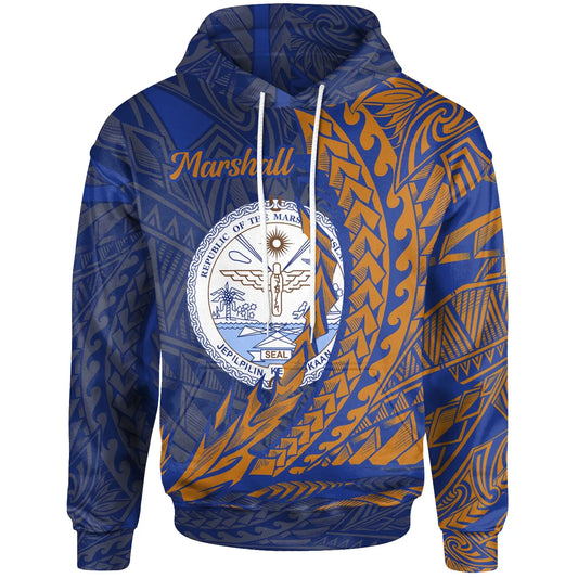 Marshall Islands Hoodie - Wings Style