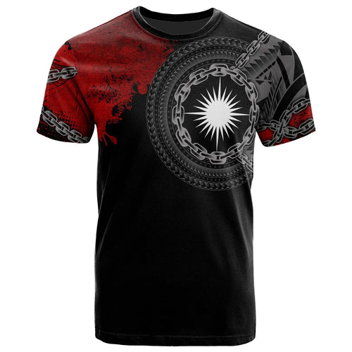 Marshall Islands Polynesian T-Shirt - Polynesian Chain Style