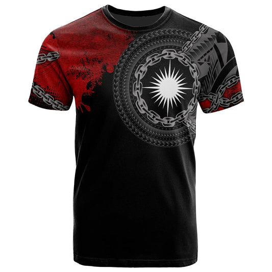 Marshall Islands Polynesian T-Shirt - Polynesian Chain Style