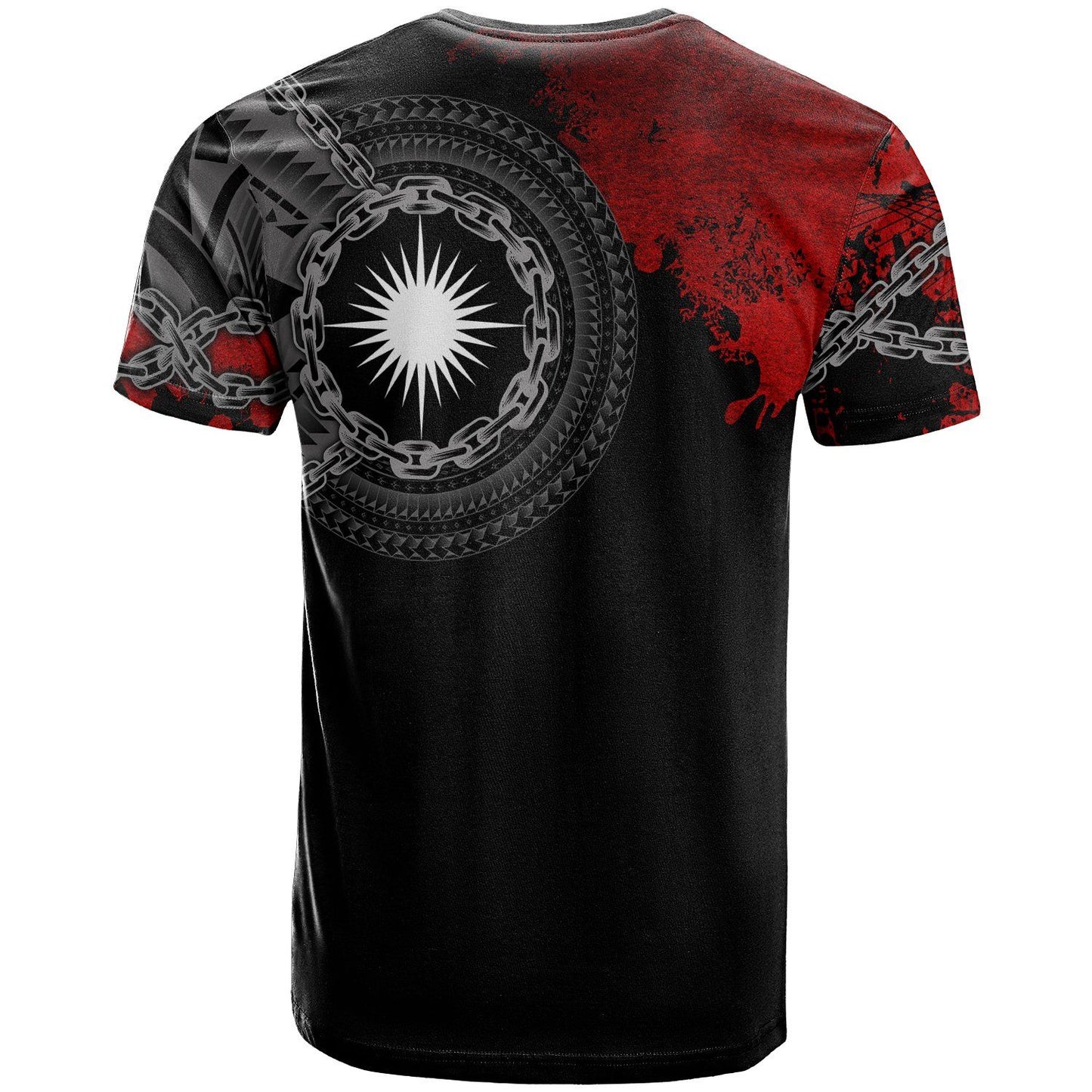 Marshall Islands Polynesian T-Shirt - Polynesian Chain Style