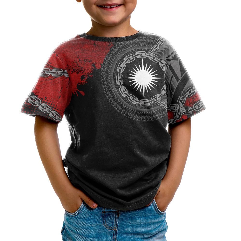 Marshall Islands Polynesian T-Shirt - Polynesian Chain Style