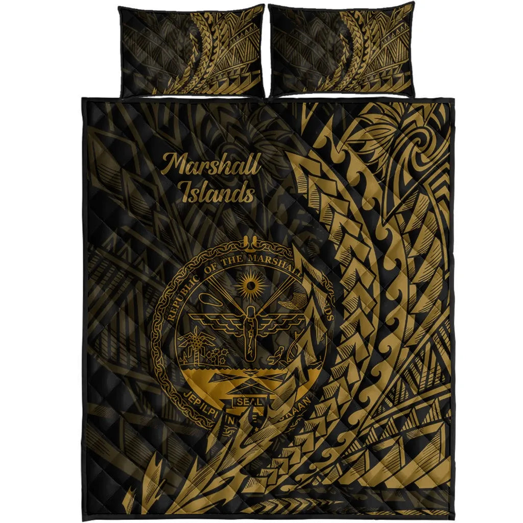 Marshall Islands Quilt Bed Set - Wings Style