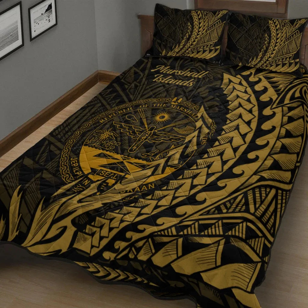 Marshall Islands Quilt Bed Set - Wings Style