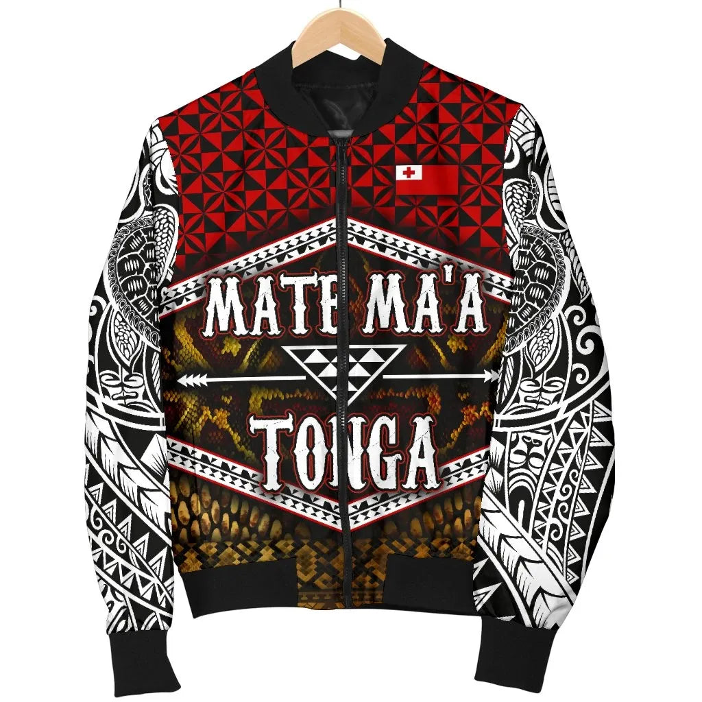 Mate Ma'a Tonga Bomber Jacket