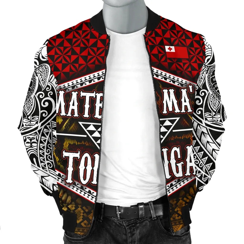 Mate Ma'a Tonga Bomber Jacket