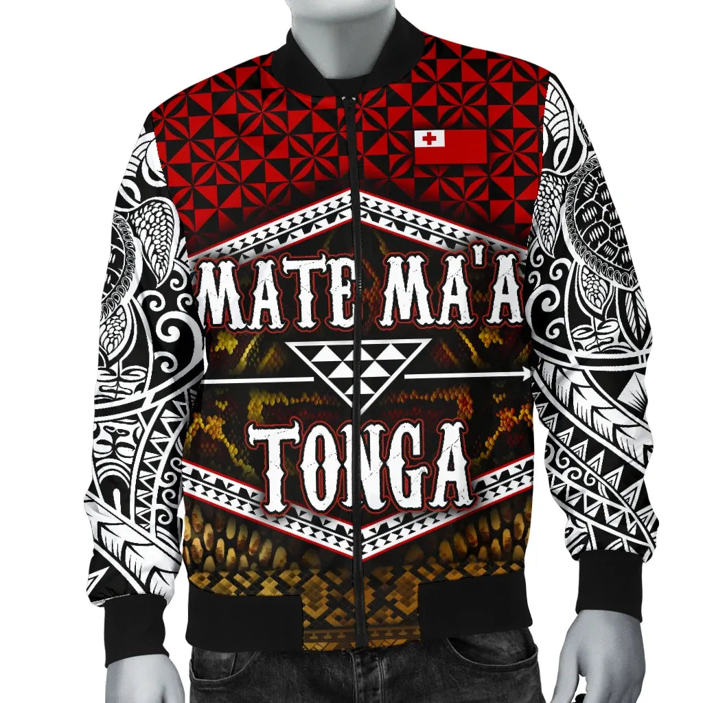 Mate Ma'a Tonga Bomber Jacket