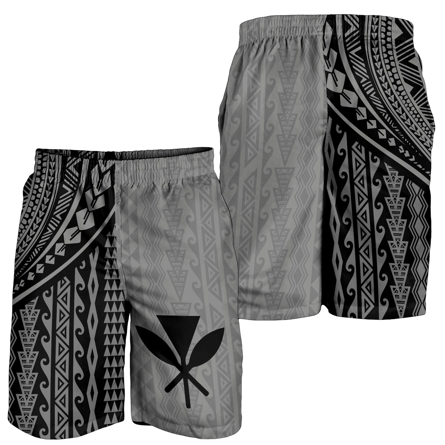 Hawaii Combo Shirts And Shorts Kanaka Maoli Polynesian Tattoo