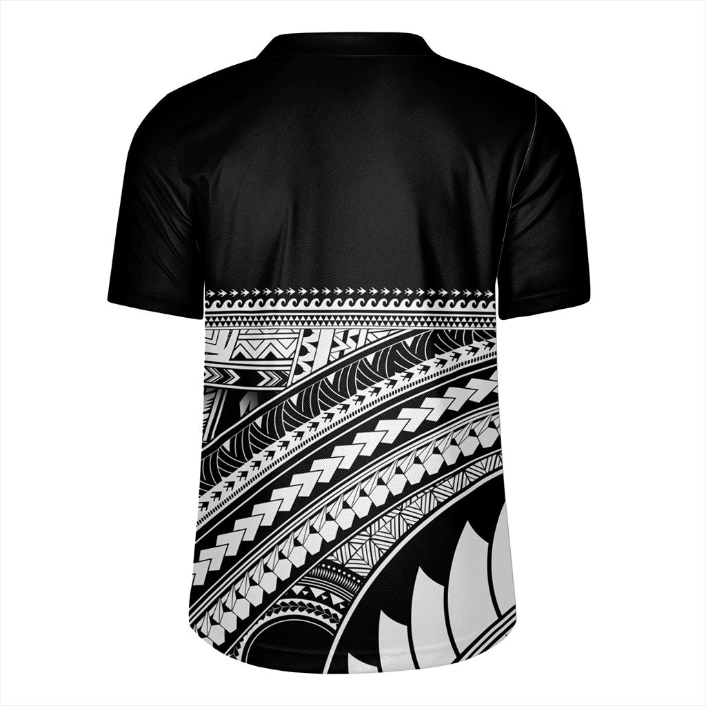 Guam Rugby Jersey Micronesian Map Tribal Style