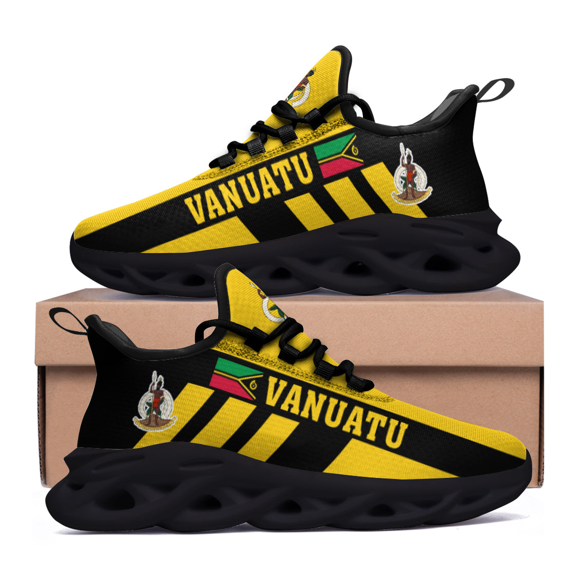 Vanuatu Clunky Sneakers Sport Triple Style