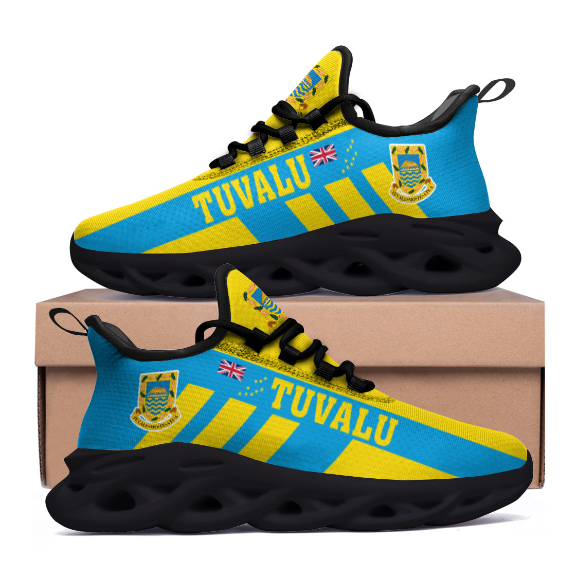 Tuvalu Clunky Sneakers Sport Triple Style