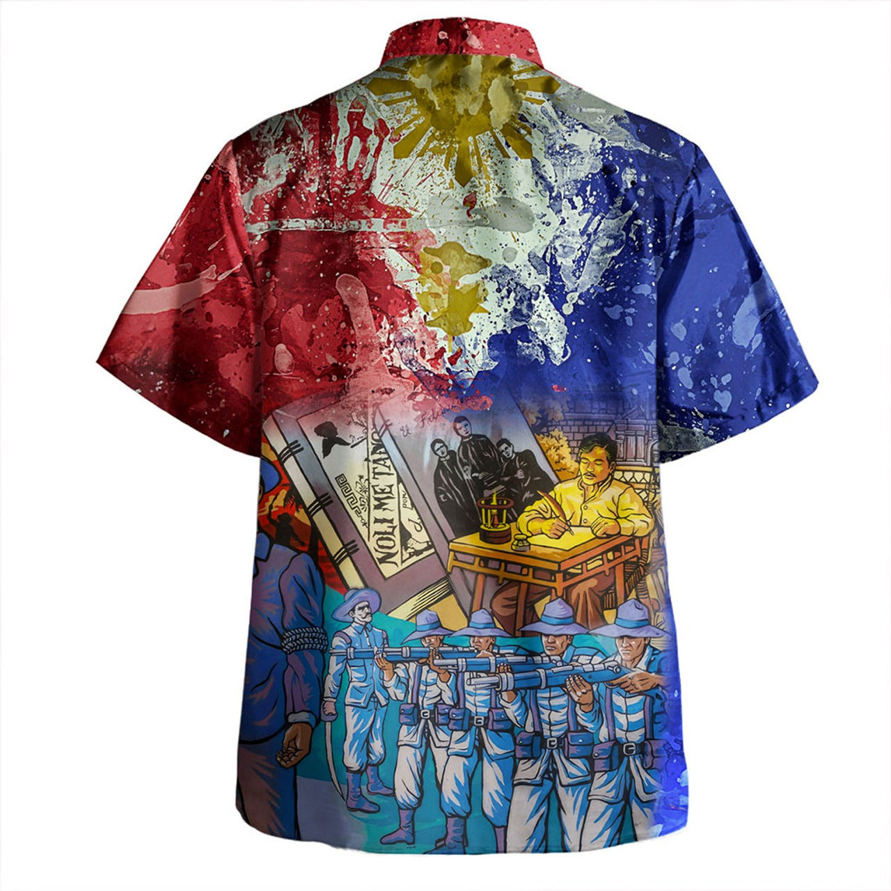 Philippines Filipinos Hawaiian Shirt National Heroes Dawring Art Style