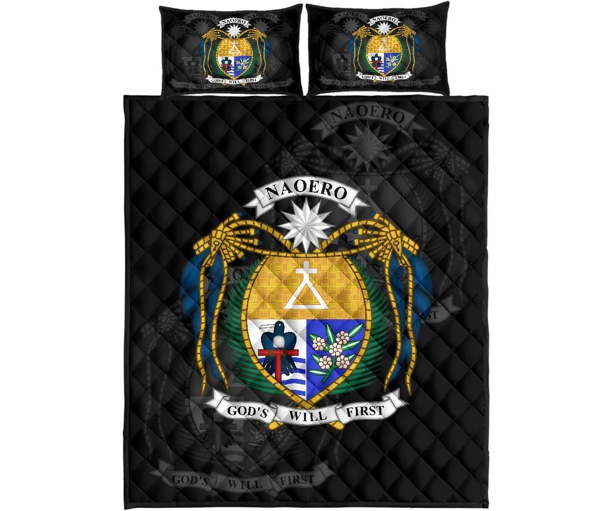 Nauru Polynesian Quilt Bed Set