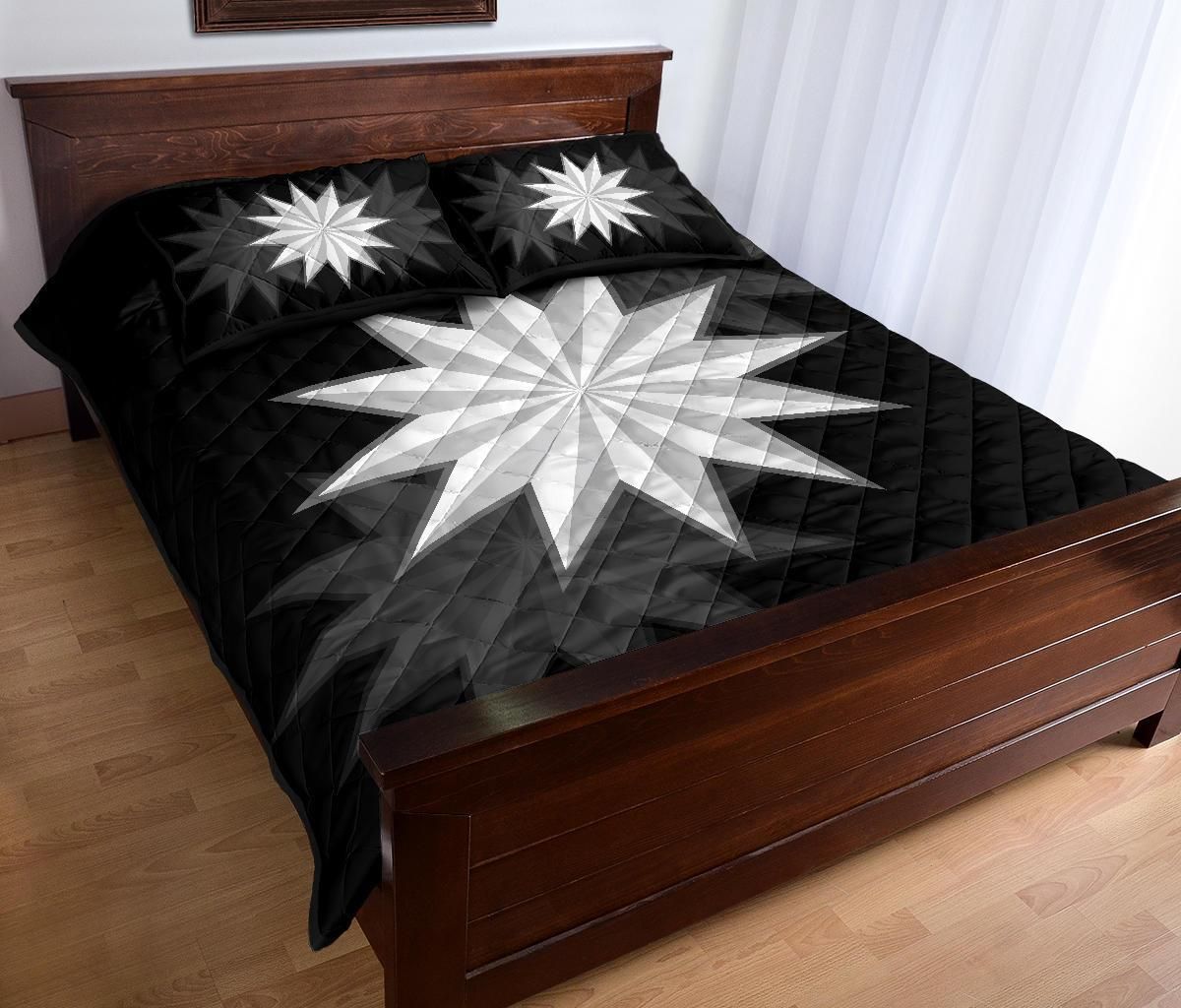 Nauru Polynesian Quilt Bed Set
