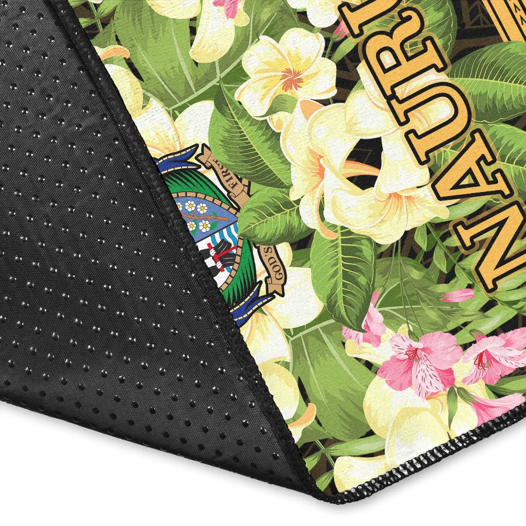 Nauru Area Rug - Polynesian Gold Patterns Collection