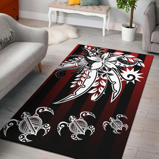 Nauru Area Rug - Vertical Stripes Style