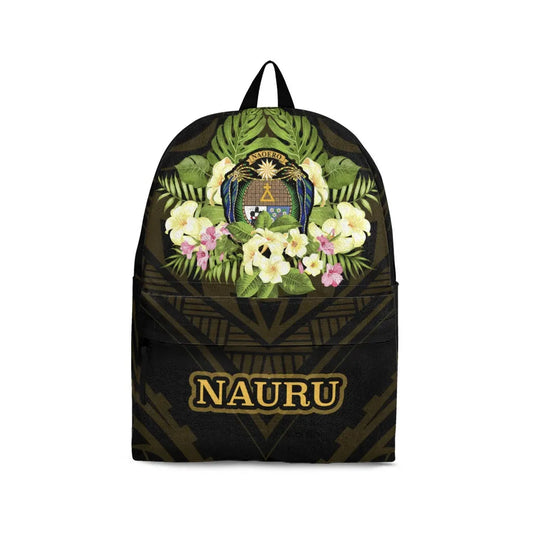 Nauru Backpack - Polynesian Gold Patterns Collection