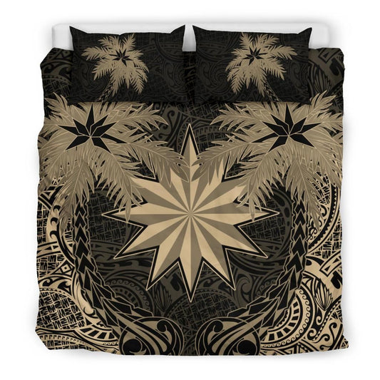 Nauru Duvet Cover Set - Nauru Bedding Flag Coconut (Duvet Cover)