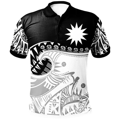Nauru Custom Personalised Polo Shirt - Dynamic Sport Style