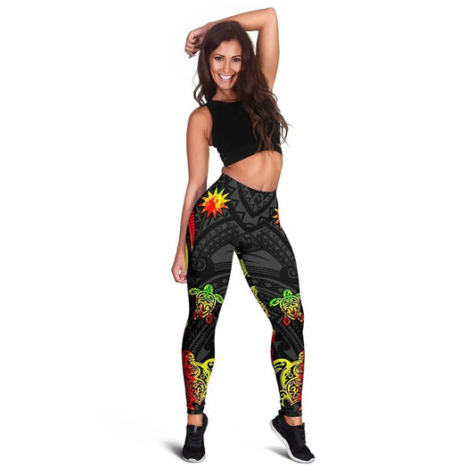 Nauru Legging - Reggae Tentacle Turtle