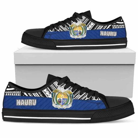 Nauru Low Top Shoes - Polynesian Design