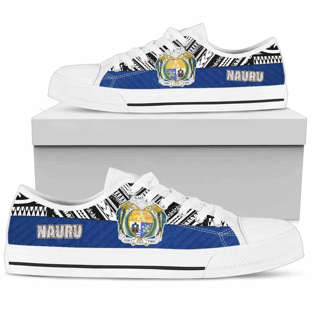 Nauru Low Top Shoes - Polynesian Design