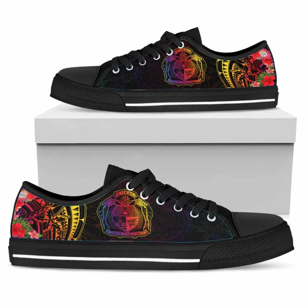 Nauru Low Top Shoes - Tropical Hippie Style