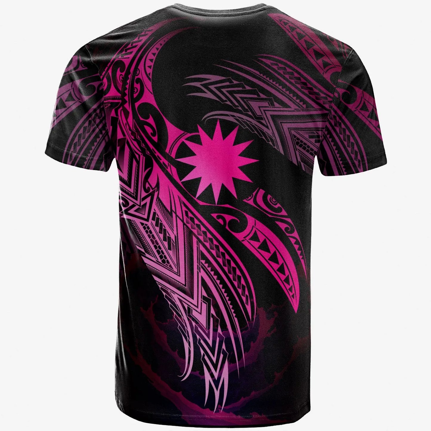 Nauru Polynesian T-Shirt - Nauru Legend Pink Version