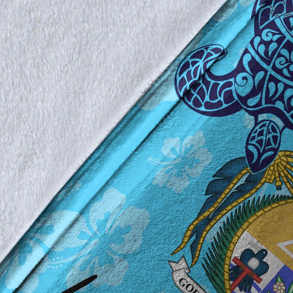 Nauru Premium Blanket - Tropical Style