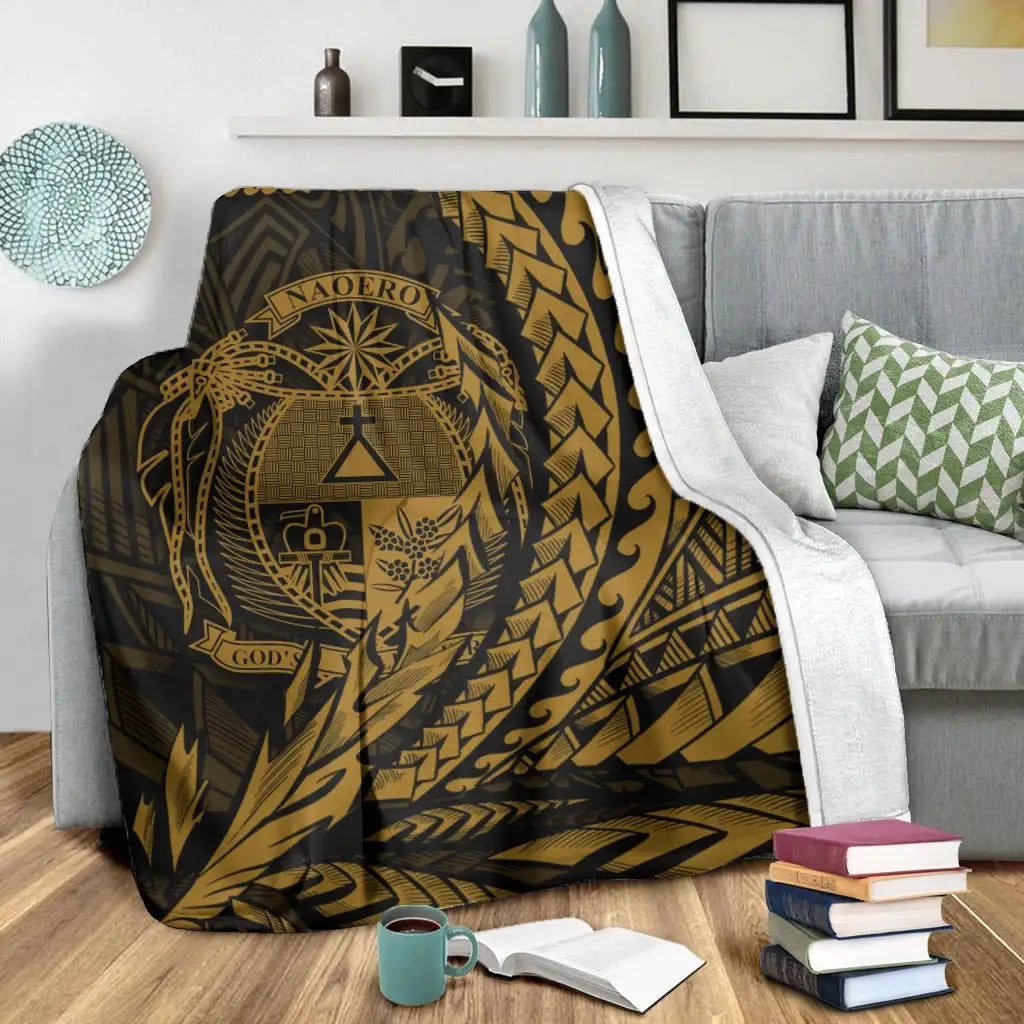 Nauru Premium Blanket - Wings style