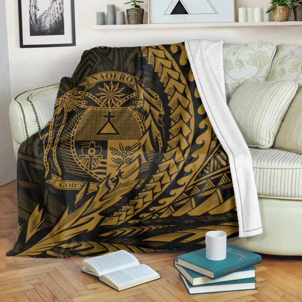 Nauru Premium Blanket - Wings style