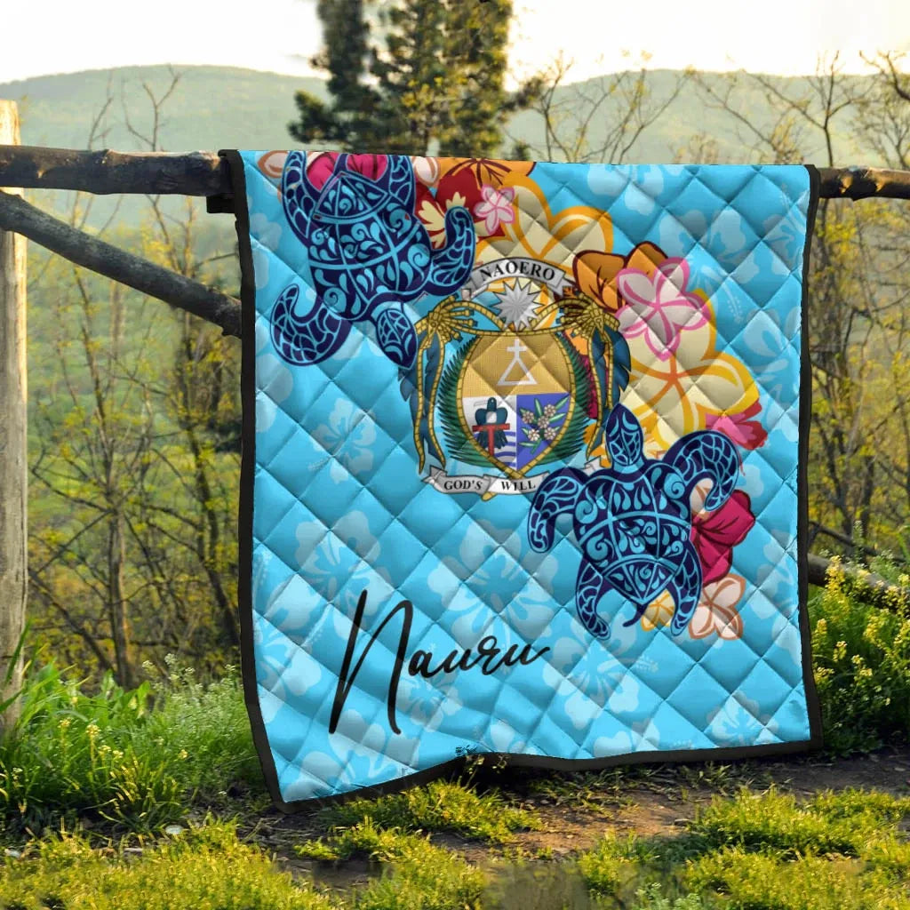 Nauru Premium Quilt - Tropical Style