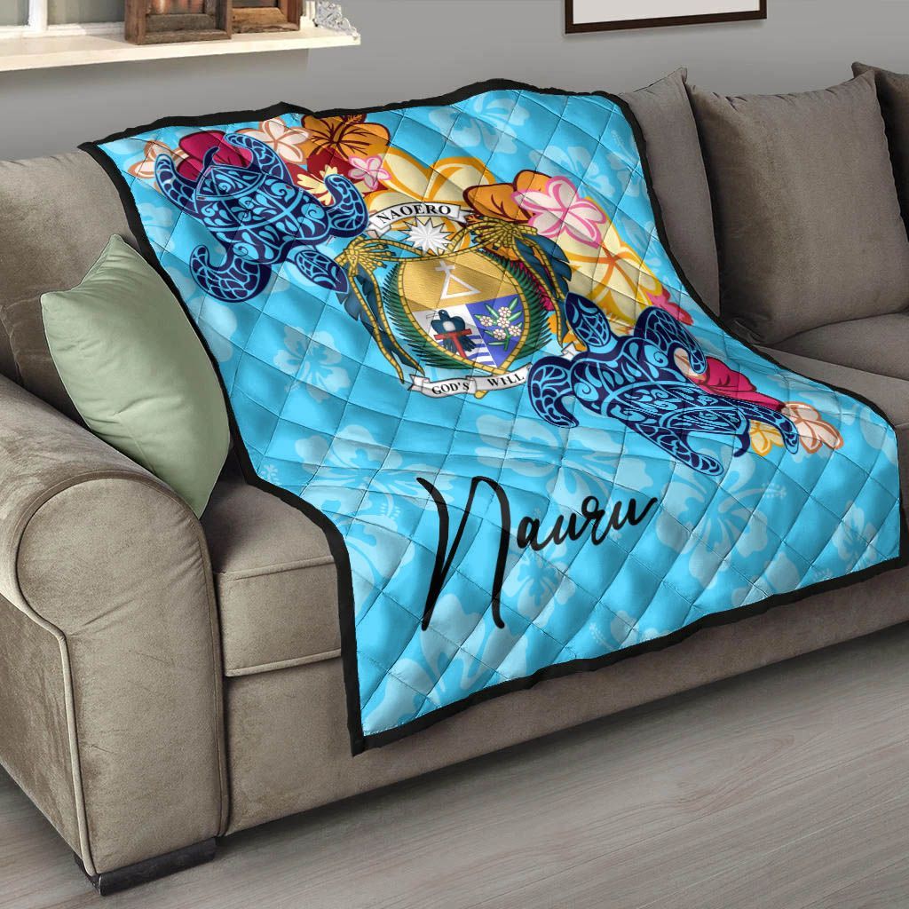 Nauru Premium Quilt - Tropical Style