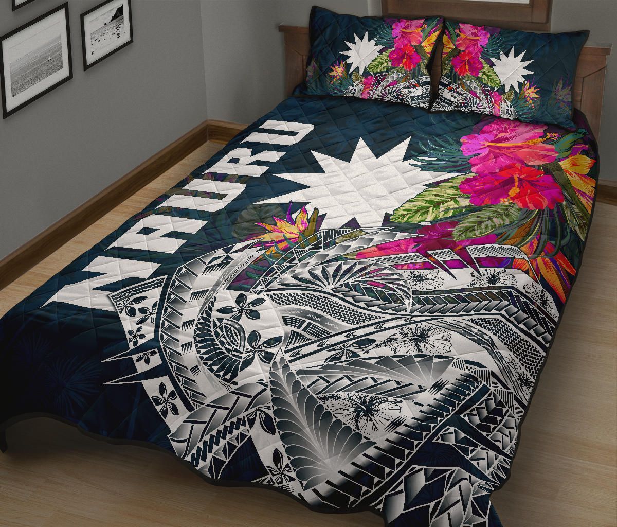 Nauru Quilt Bed Set - Summer Vibes