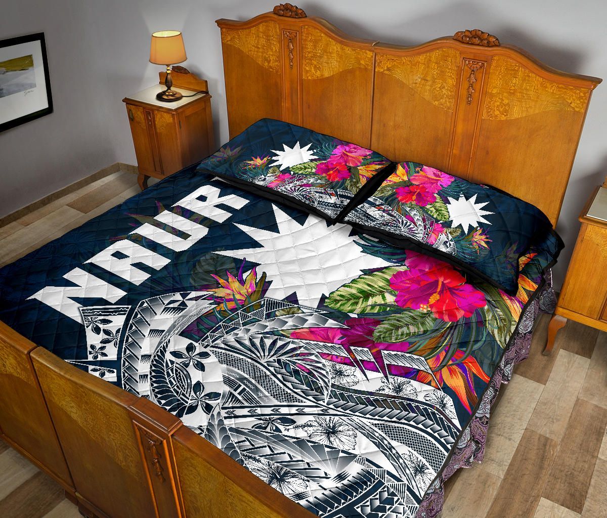 Nauru Quilt Bed Set - Summer Vibes