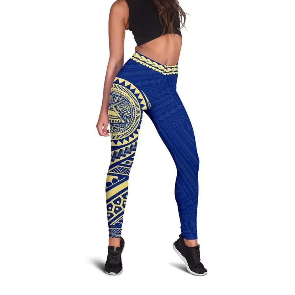 Neo American Samoa Legging (Blue)