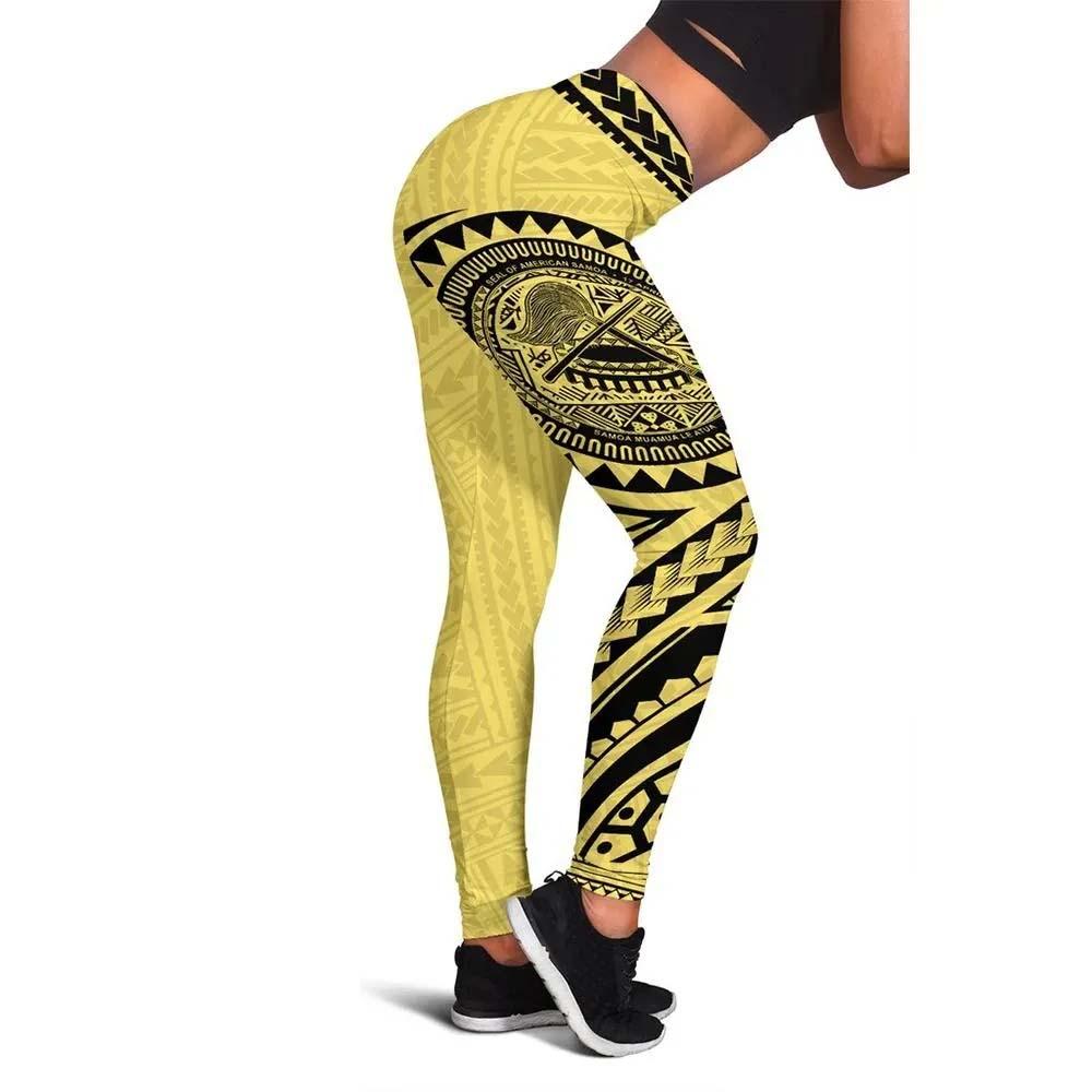 Neo American Samoa Legging (Yellow)
