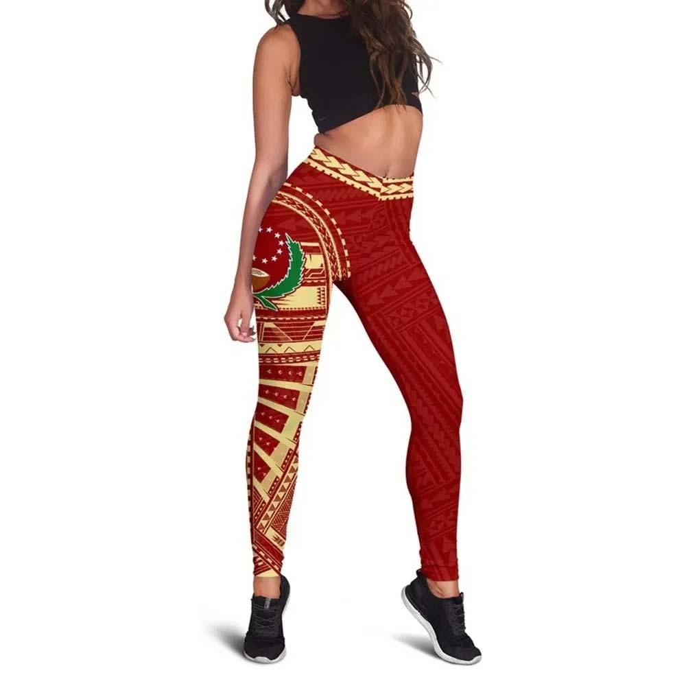 Neo Pohnpei Legging (Red)
