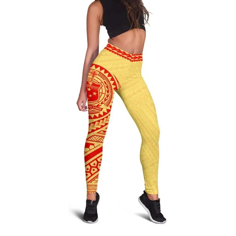 Neo Samoa Polynesian Legging (Yellow)