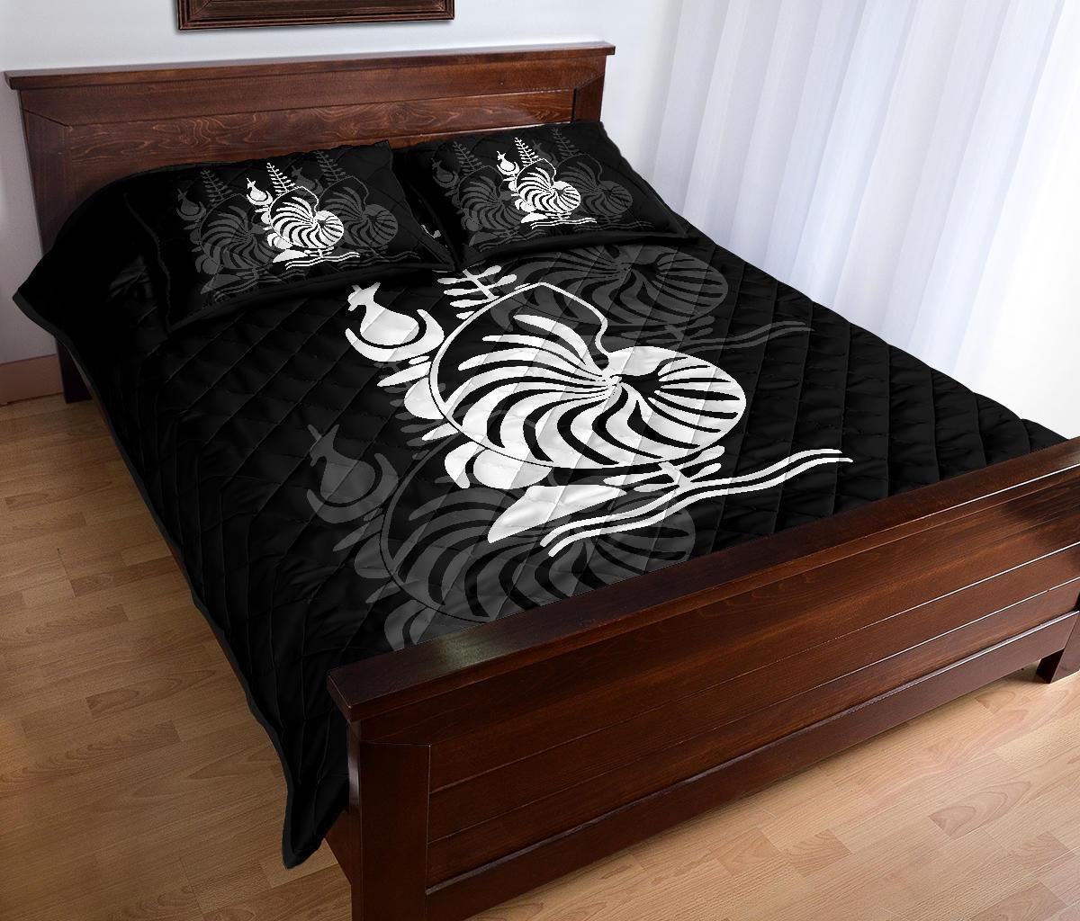 New Caledonia Polynesian Quilt Bed Set