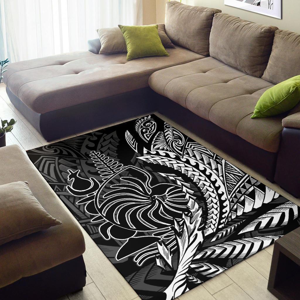 New Caledonia Area Rug - Coat of Arms Wings Style
